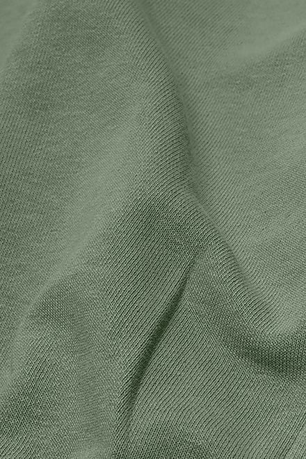 Jersey Hoodie With Elastic Waistband