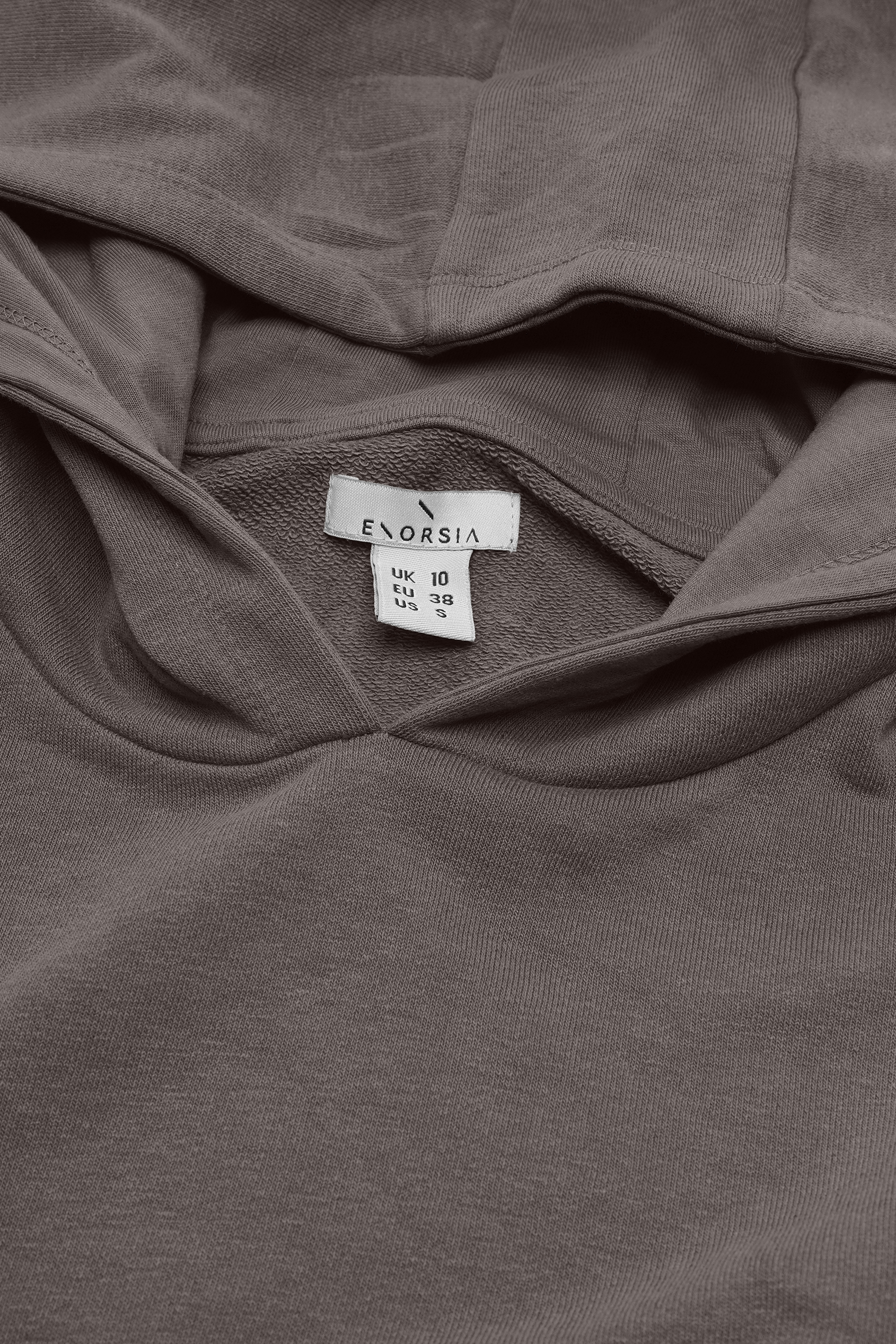 Jersey Hoodie With Elastic Waistband