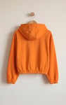 Jersey Hoodie With Elastic Waistband