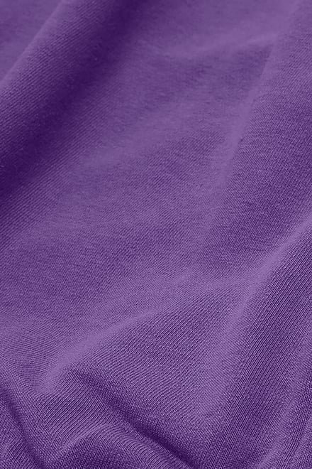 Jersey Hoodie With Elastic Waistband