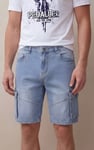 Men's Denim Cargo Shorts | Enorsia