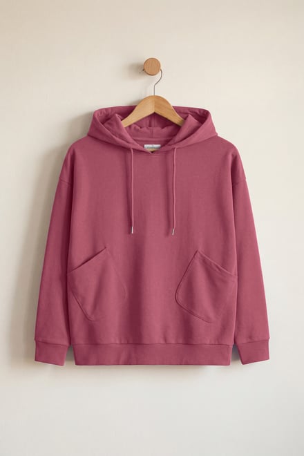 Slanty Patch Pocket Hoodie