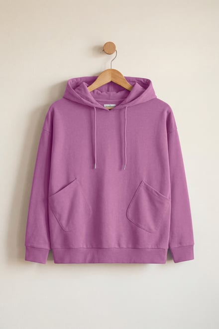 Slanty Patch Pocket Hoodie