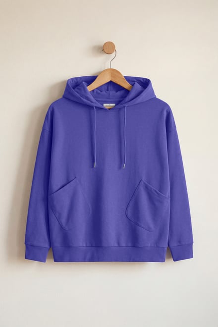 Slanty Patch Pocket Hoodie