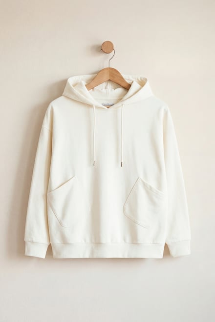 Slanty Patch Pocket Hoodie
