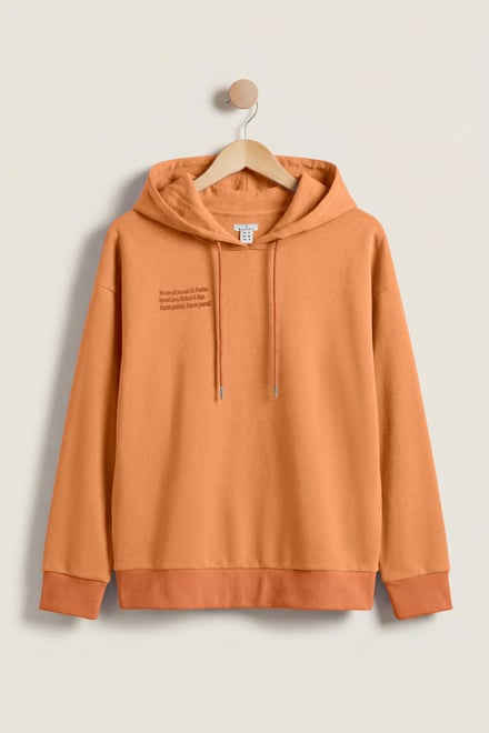 Slogan Life Tonnel Rib Hoodies