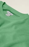 Ribbed Hem Cropped Sweatshirt