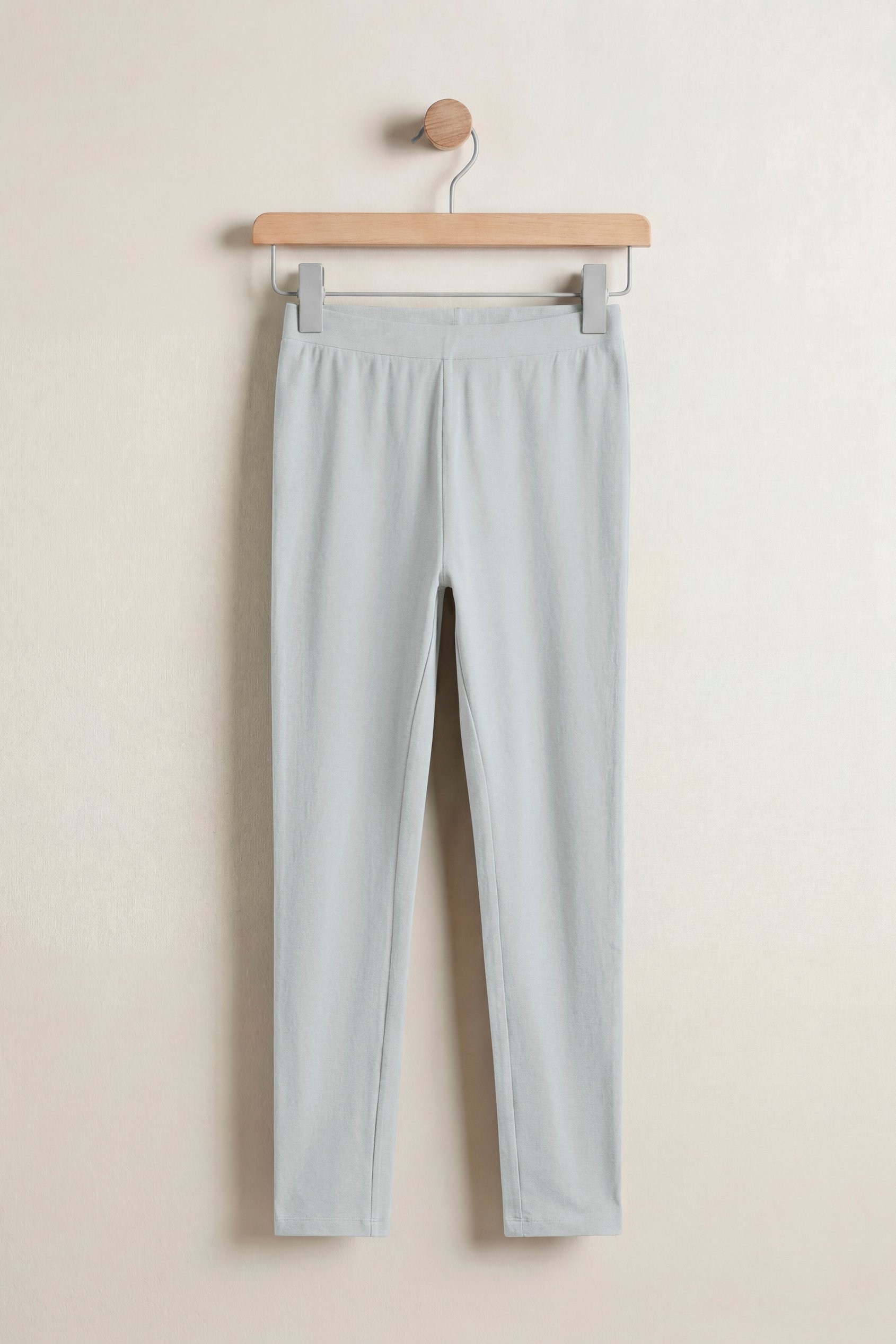 Enorsia Women's Grey Full Length High Waist Leggings - Uk 10