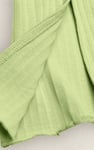 Jersey Ribbed Side slit Leggings