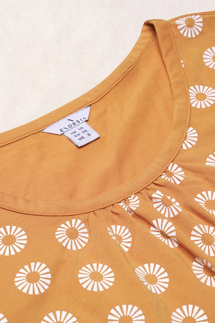 Floral Chest Print T-Shirt