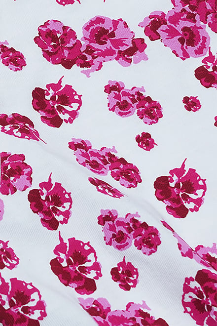 Floral Chest Print T-Shirt