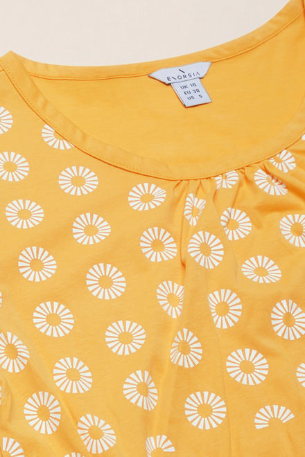 Floral Chest Print T-Shirt
