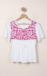 Floral Chest Print T-Shirt