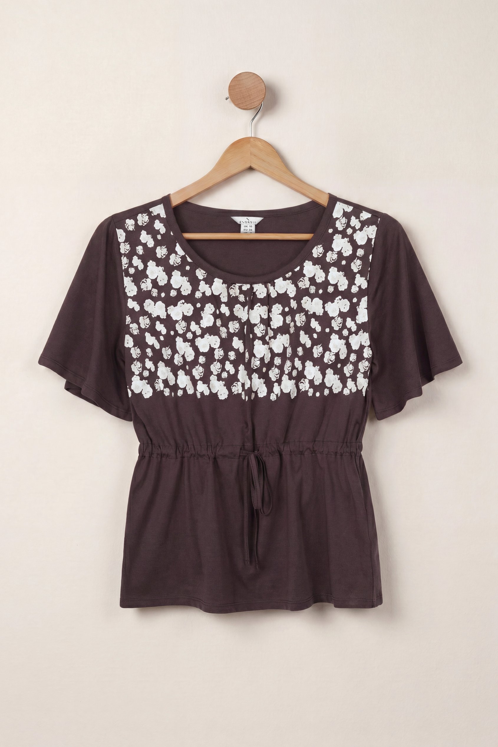 Floral Chest Print T-Shirt
