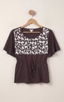 Floral Chest Print T-Shirt