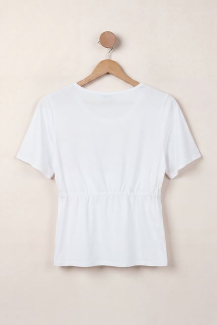 Floral Chest Print T-Shirt
