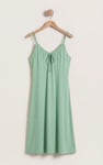 Women's Strappy Cotton Jersey Midi Nightdress