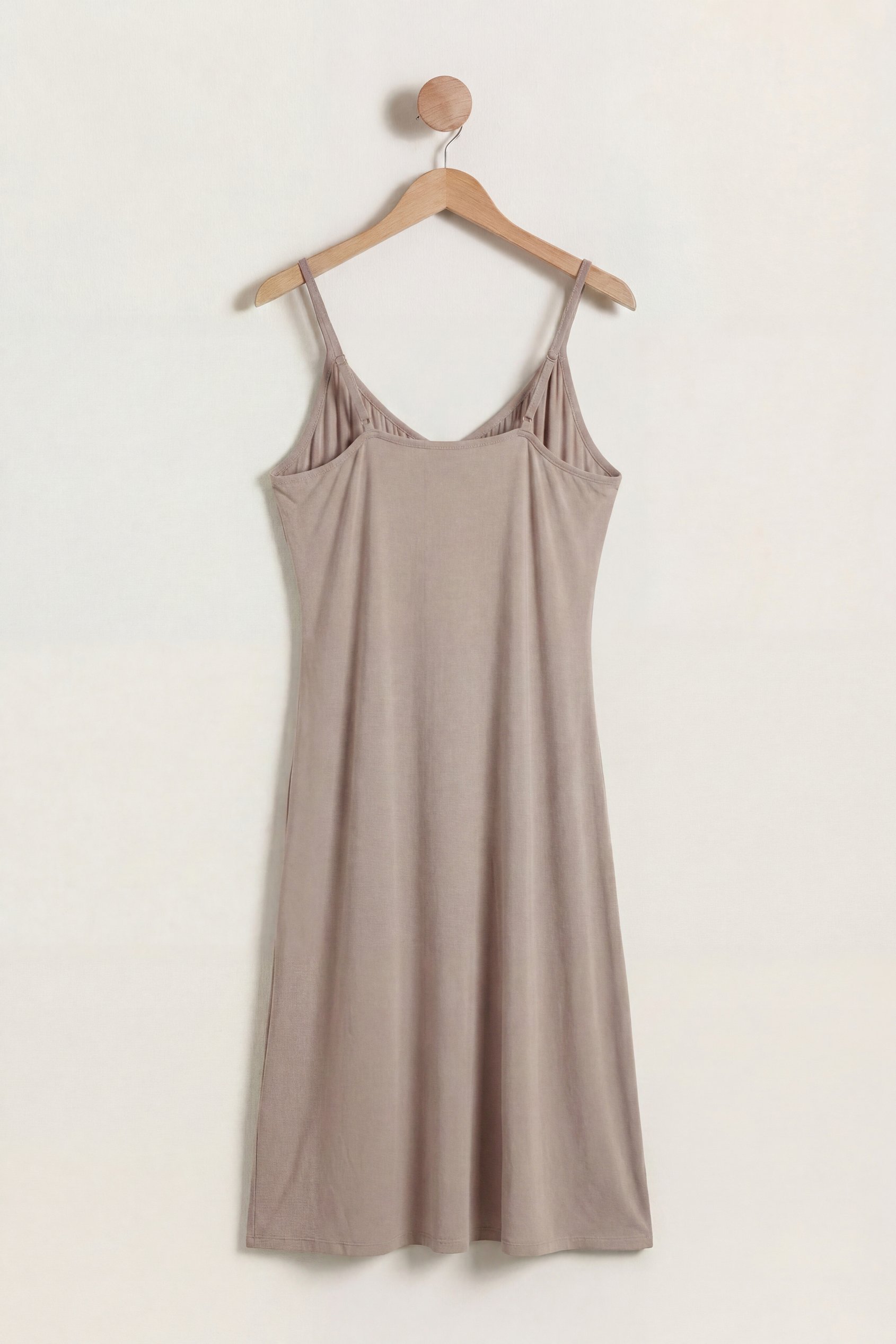 Women's Strappy Cotton Jersey Midi Nightdress