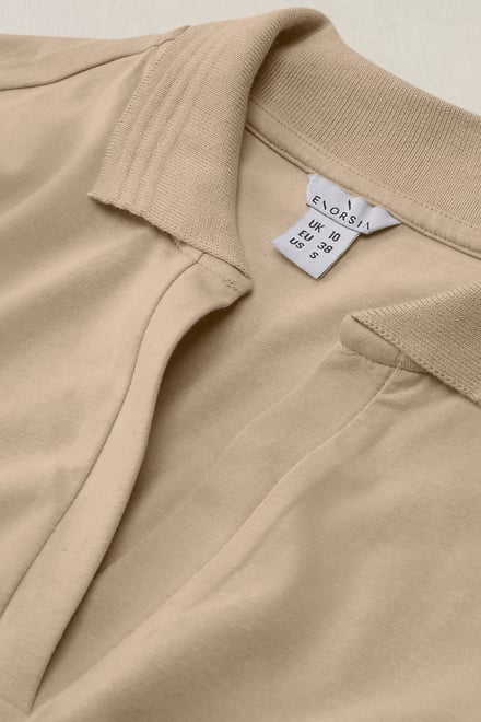 V-Neck Polo Shirt