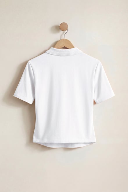 V-Neck Polo Shirt