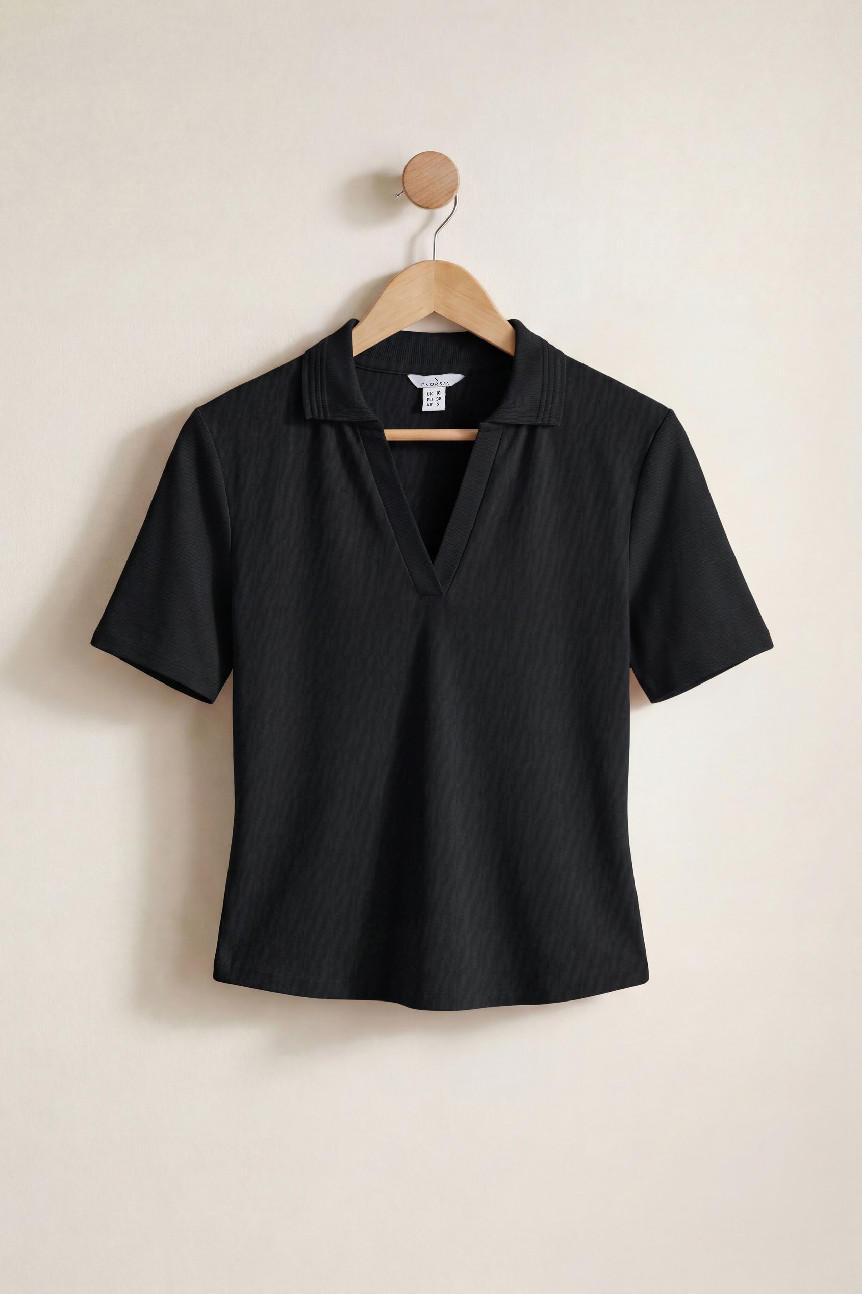 V-Neck Polo Shirt