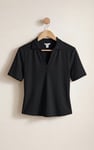 V-Neck Polo Shirt