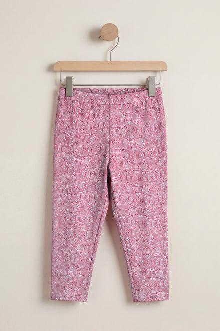 Bee Printed Cropped Leggings