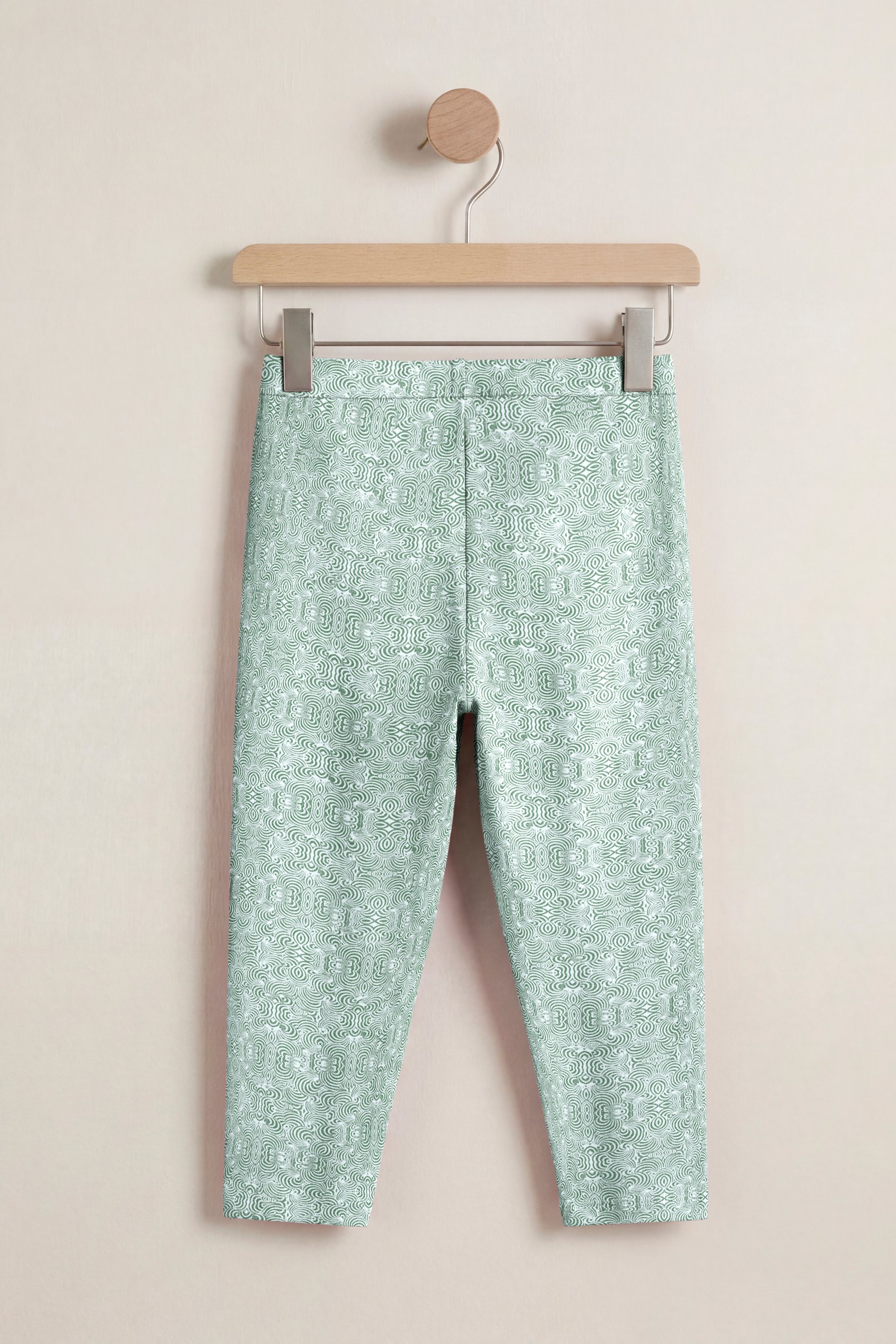 Bee Printed Cropped Leggings