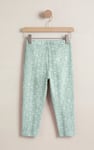 Bee Printed Cropped Leggings