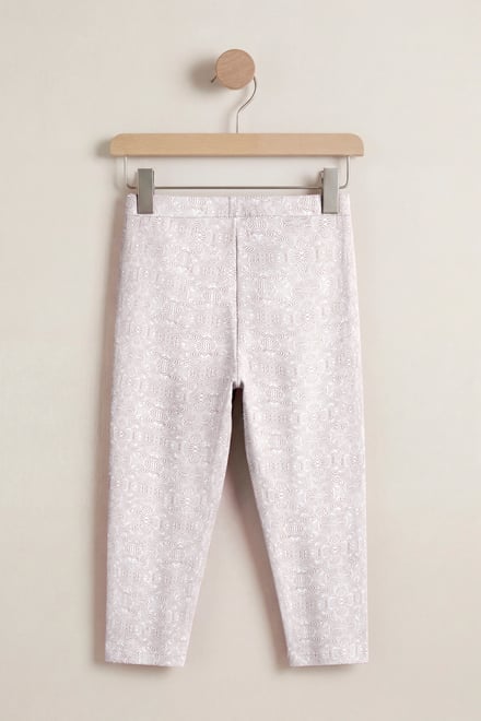 Bee Printed Cropped Leggings