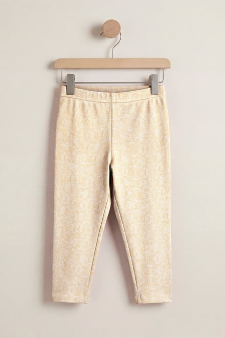 Bee Printed Cropped Leggings