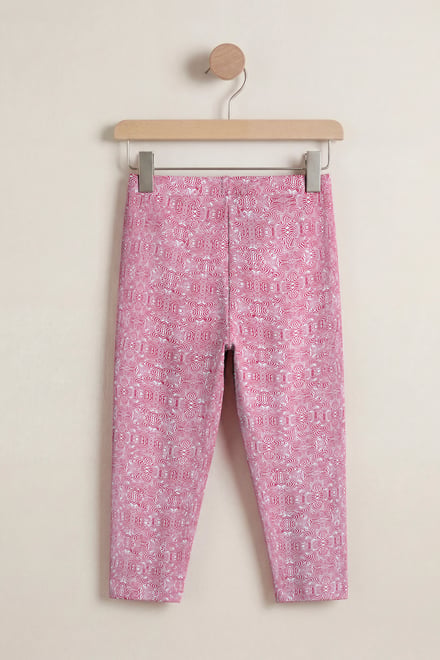 Bee Printed Cropped Leggings