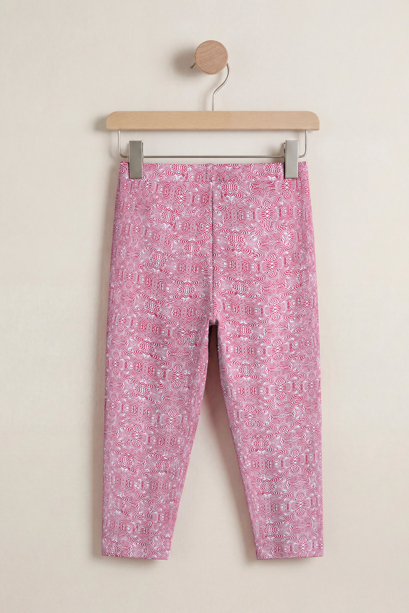 Bee Printed Cropped Leggings