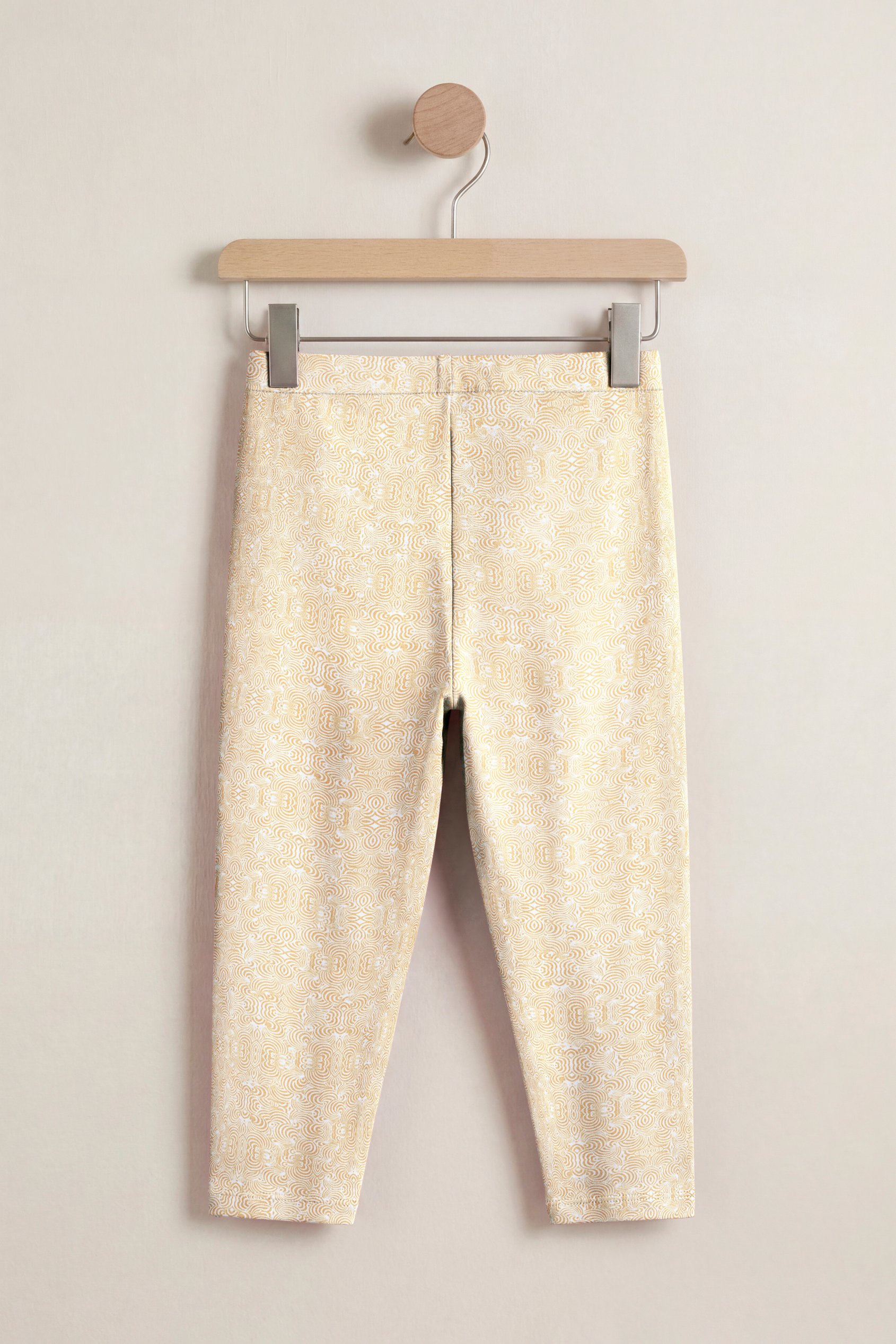 Bee Printed Cropped Leggings