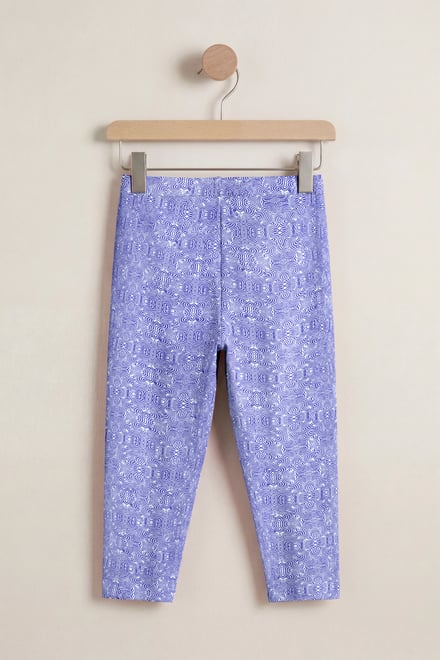 Bee Printed Cropped Leggings