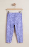 Bee Printed Cropped Leggings