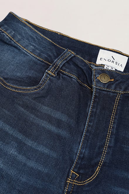 Mid Waist Skinny Jeans