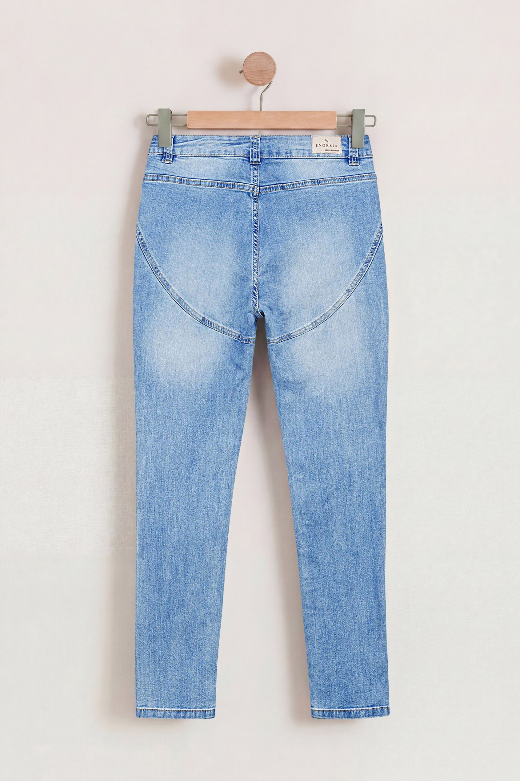 Mid Waist Skinny Jeans