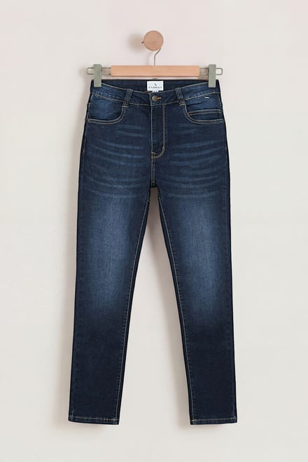 Mid Waist Skinny Jeans