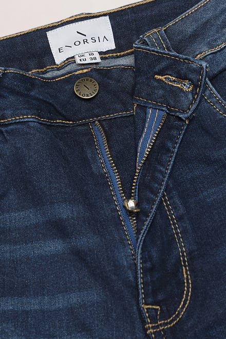 Mid Waist Skinny Jeans