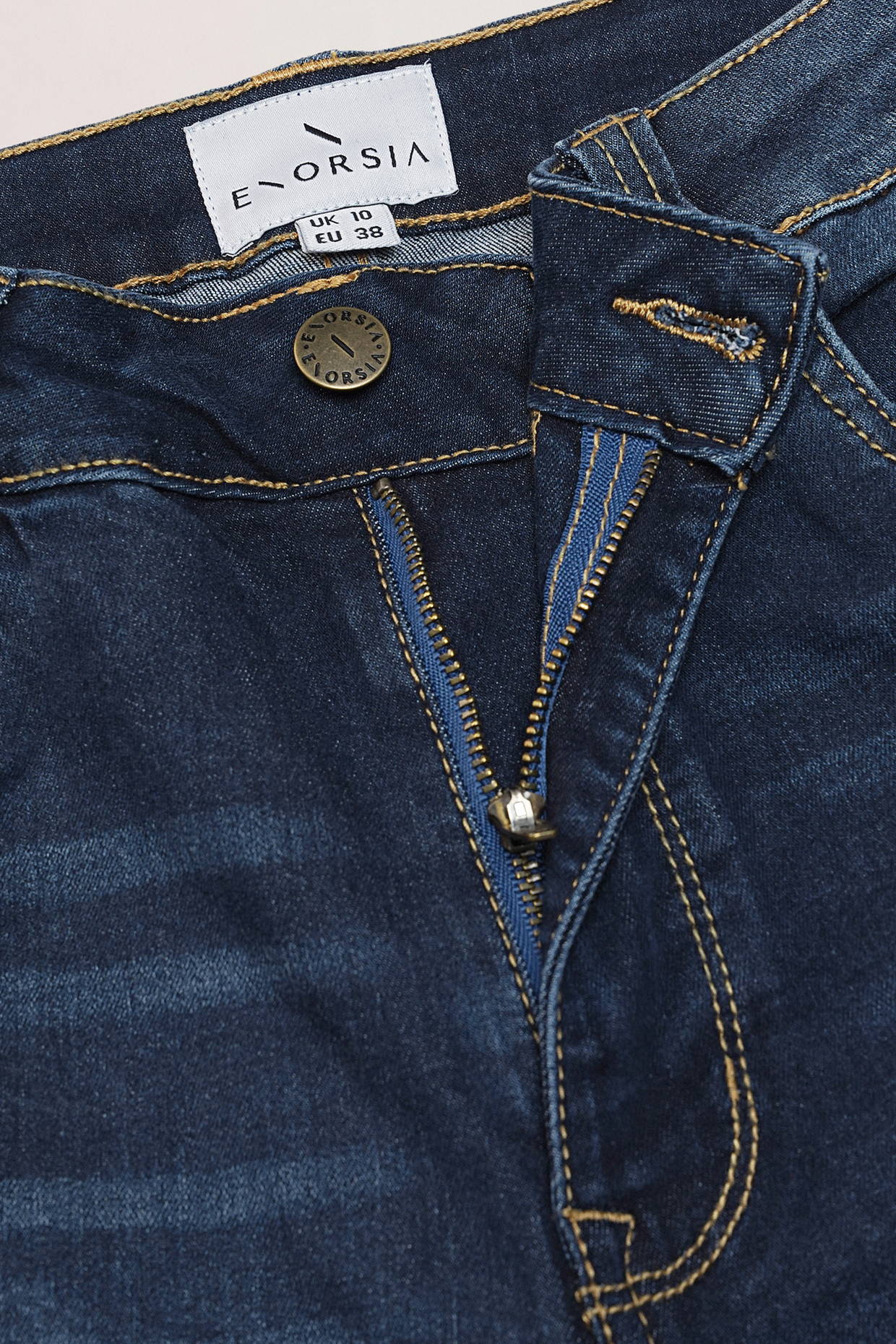 Mid Waist Skinny Jeans