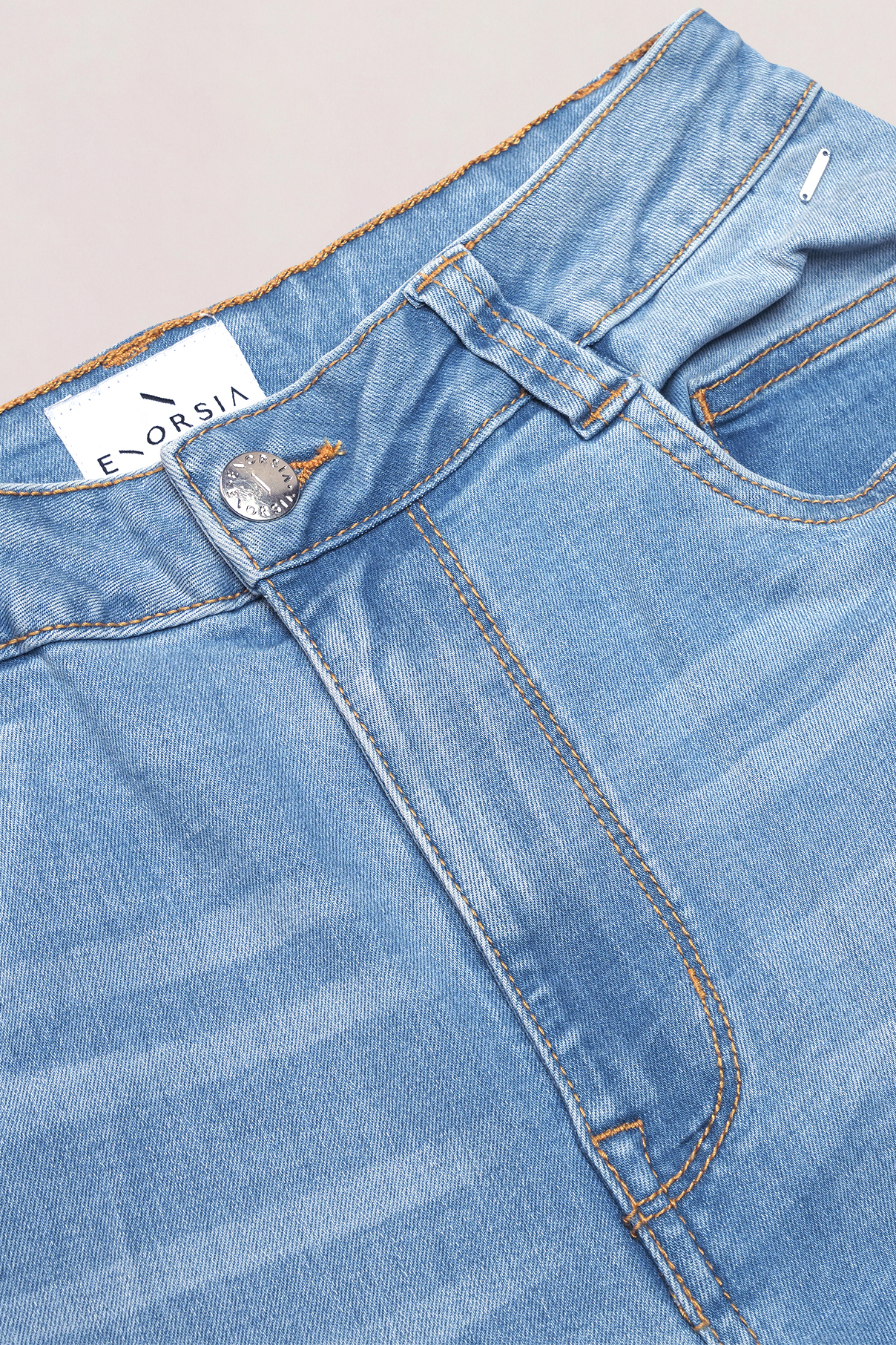 Mid Waist Skinny Jeans