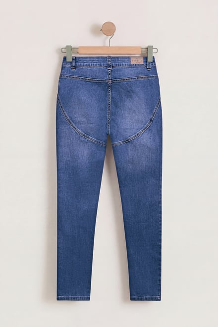 Mid Waist Skinny Jeans
