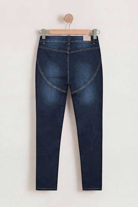 Mid Waist Skinny Jeans