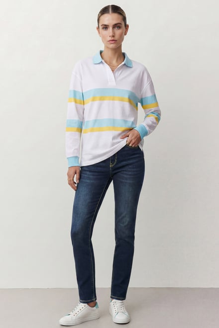 Mid Waist Skinny Jeans