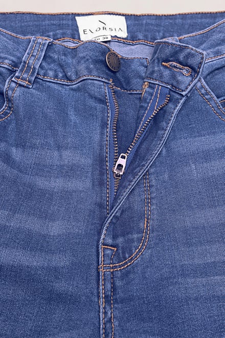 Mid Waist Skinny Jeans