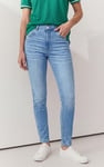 Mid Waist Skinny Jeans