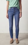 Mid Waist Skinny Jeans