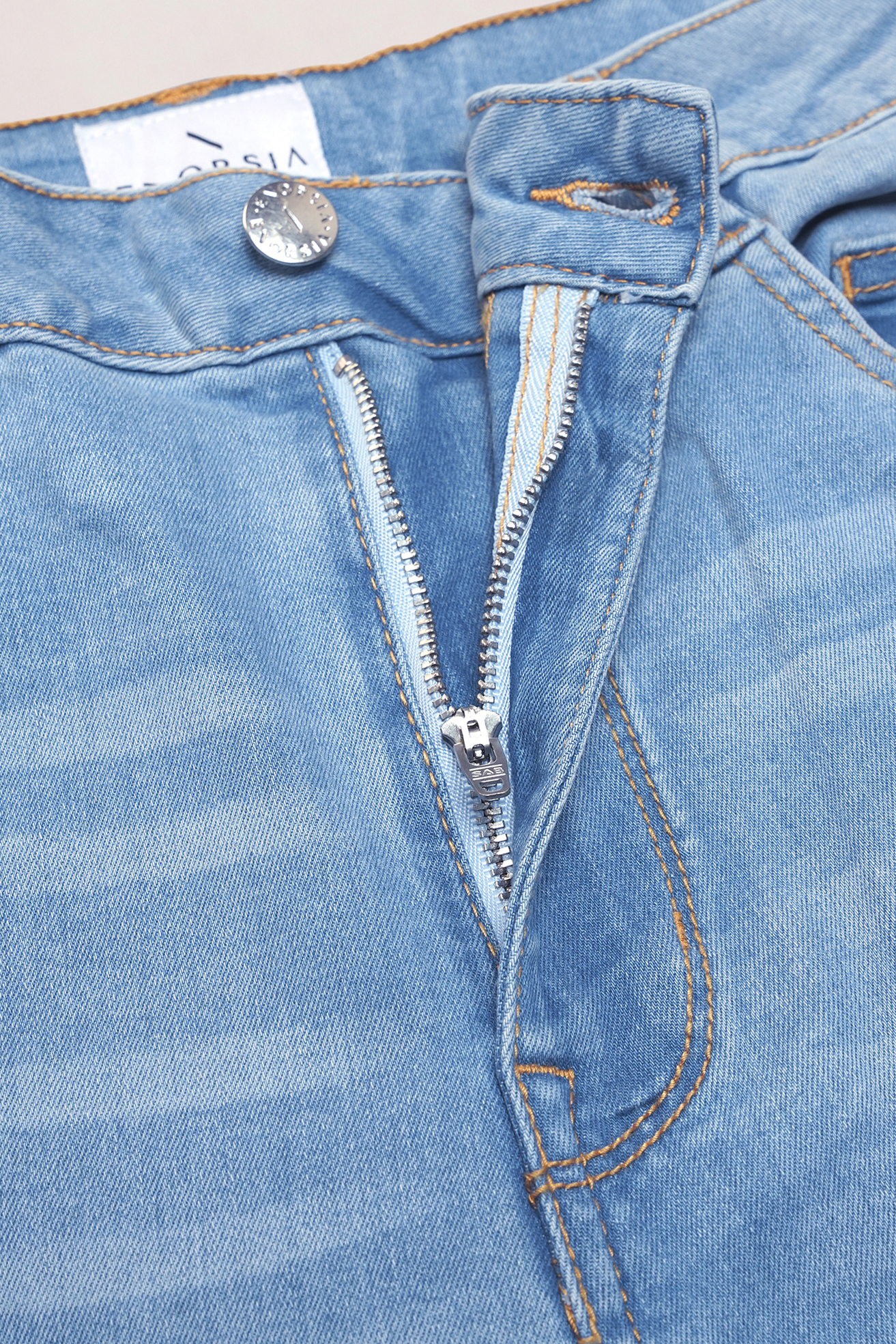 Mid Waist Skinny Jeans