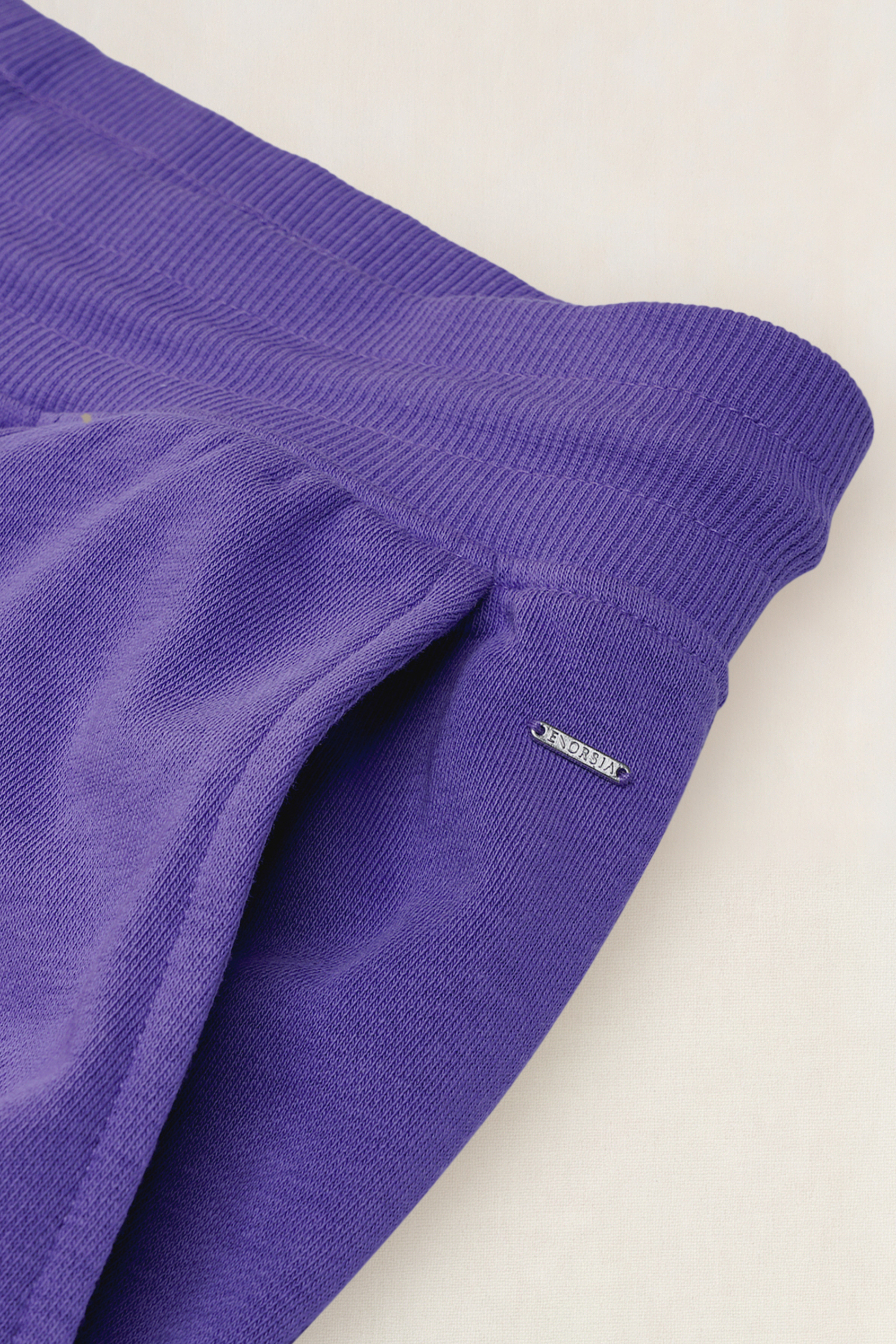 Roll -Up Hem Jersey Trousers